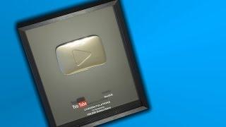 YouTube Silver Play Button Unboxing!!!