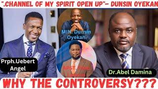 ABEL DAMINA VS UEBERT ANGEL ON DUSIN OYEKAN SONG "CHANNEL OF MY SPIRIT OPEN UP"