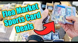 Flea Market Sports Card Deals #fleamarketfinds #sportscards #sportsmemorabilia