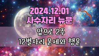 ⭐별자리운세⭐12/1  사수 뉴문부터 2주 동안_소원 타이밍_소원 키워드