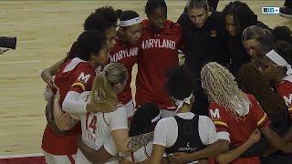 4th QUARTER: Maryland Terrapins vs Frostburg St | Women's College Basketball | B1G Conference