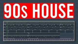 How To Make a 90s HOUSE BANGER!! - FL Studio Tutorial (+FREE FLP)