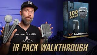 100 Years of Beyerdynamic - guitar and bass IR Pack walkthrough with producer Jens Bogren