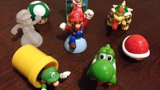 All New Super Mario McDonald's Toys 2017