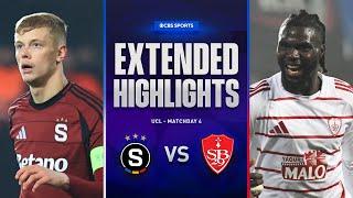 Sparta Praha vs. Brest: Extended Highlights | UCL League Phase MD 4 | CBS Sports Golazo