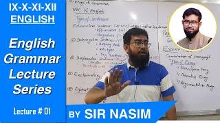 English Grammar - Basic Concepts (Lecture#1)