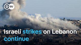 Lebanese army says Israeli strike kills three of its soldiers in southern Lebanon | DW News