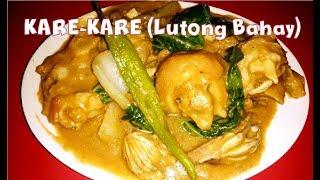 KARE-KARE (Lutong Bahay)