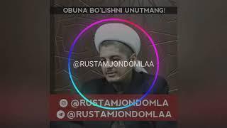 Rustamjon Domla #Maruzalari #RustamjonDomla #Rizqingizko'pbo'lishi #Pulingizkopbolishi