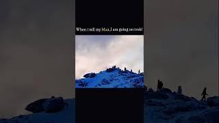 Every middle class MOM thinks #travel #kedarnathsanctury #indiantour #trending #mountains