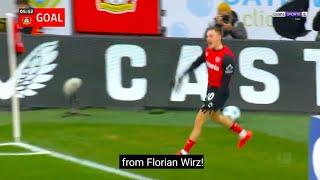  Florian Wirtz goal vs St.Pauli | Granit Xhaka assist to Wirtz | Leverkusen vs St.Pauli highlights