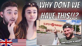 British Couple Reacts to British Guy Visiting TARGET for the First Time