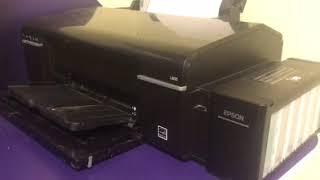 Как заправить принтер Epson L805