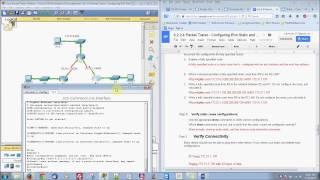 6.2.2.4 Packet Tracer - Configuring IPv4 Static and Default Routes