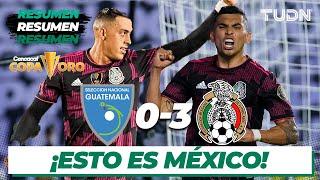 Resumen y goles | Guatemala 0-3 México| Copa Oro 2021 | Grupo A | TUDN