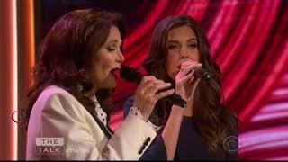 Lynda Carter & Daughter Perform on The Talk (March 23, 2018)