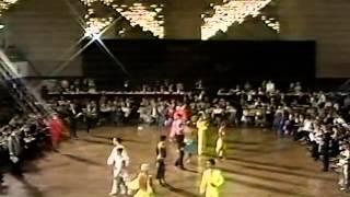 Wayne & Donna Eng at the 1986 OSB Latin Final - Cha Cha