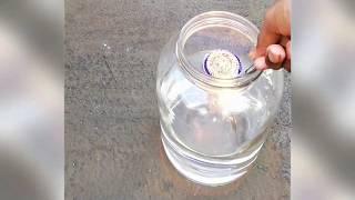 Fire Cracker experiment, Chakri In water. Amazing Reaction!