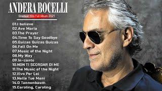 Andrea Bocelli Greatest Hits 2021 | Andrea Bocelli Best Songs Of All Time