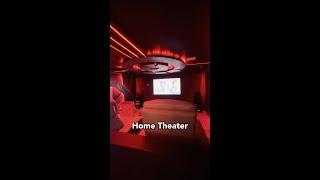 THE ULTIMATE HOME THEATER #shorts #milliondollarlisting #propertytour