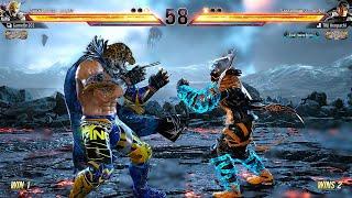 This Jin Was Grappling Against King Main - Tekken 8