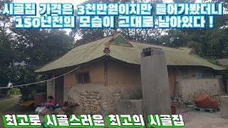 시골집 가격은 3천만원이지만 들어가봤더니 100년전 모습이 그대로 남아있다! 어르신이 시골집의 수호자다! 멋진여행