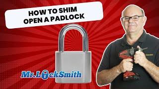 How to Shim Open a Padlock | Mr. Locksmith