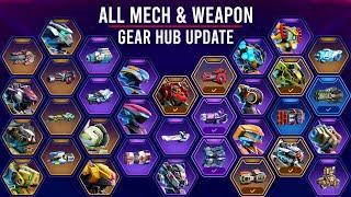All Mechs and Weapons Price - Gear Hub New Update - Mech Arena