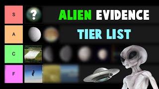 The Alien Evidence Tier List