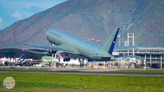 FACH´s Boeing 767 taking-off and landing in Pudahuel [SCL].