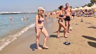 A Beautiful Day at Side Beach in Antalya