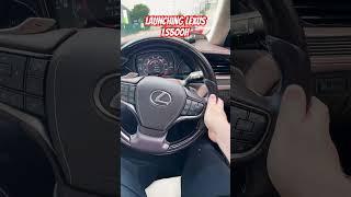 Lexus LS500H Acceleration | 0-62MPH | Hybrid sound | London