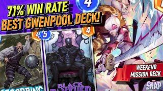 71% Win Rate Gwenpool Deck Arrives to BREAK THE META! - Marvel Snap