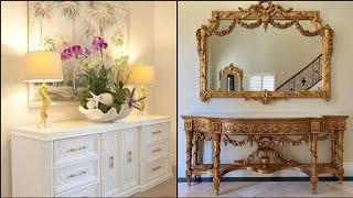 Modern Console Table Designs Ideas 2022 | Console Table With Mirror Ideas | Entry Way Decoration