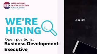 Business Development Executive Role for Freshers and Experiences | 2024 jobs | Enge Velai