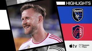 San Jose Earthquakes vs. St. Louis CITY SC | Full Match Highlights | September 21, 2024