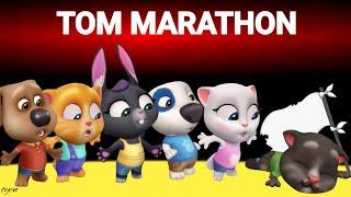 My Talking Tom Friends - TOM MARATHON - AMONG US - TALKING TOM GOLD RUN 171024 #1