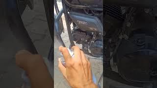 Matte Black Spray Paint for Bike || Scratch Remover