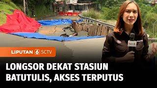 Akses Jalan Batutulis Ambles, Arus Lalin Dialihkan | Liputan 6