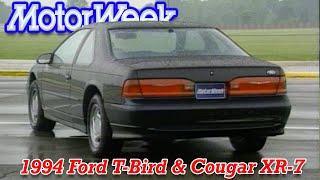 1994 Ford Thunderbird & Mercury Cougar XR-7 | Retro Review