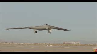 B-21 test flight video