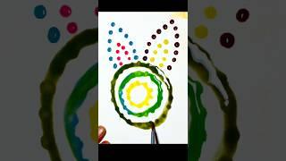 Most Satisfying Water Colours With Realaxin ️#satisfying #relaxing #art #artmixingcolour