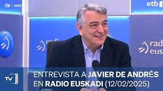 Entrevista de Javier De Andrés en Radio Euskadi. (12/02/2025)