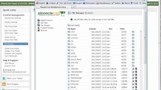 Pinnacle Cart - THE FILE MANAGER - A quick introduction