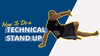 Brazilian Jiu Jitsu Basics: How to Do a Technical Stand Up