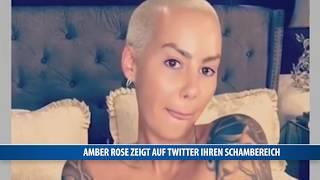 Amber Rose zeigt auf Twitter ihren Intimbereich