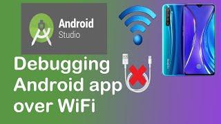 How to connect mobile to android studio without USB Using WiFi | Android Studio