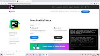 INSTALLATION OF PYTHON ALONG WITH PYCHARM||PYTHON PROGRAMMING FOR BEGINNERS||PART  2