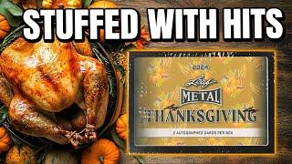 THESE BOXES WERE CRAZY GOOD! | 2024 Leaf Metal Thanksgiving Online Exclusive