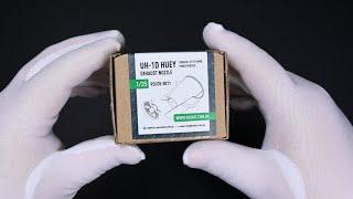 Unboxing of ResKit RSU35-0011 UH-1D Huey exhaust nozzle (1/35)